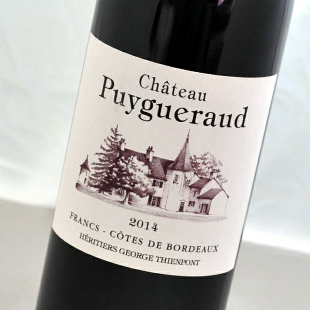 シャトー・ピュイグロー[2014]赤ワイン・フランスChateau Puygueraud 【ボルドー】のサムネイル