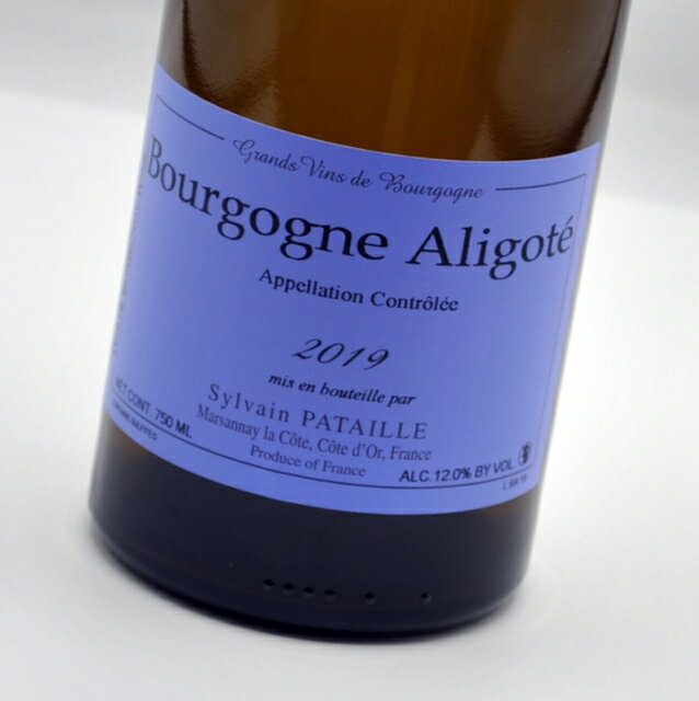 ブルゴーニュ・アリゴテ[2019]ドメーヌ・シルヴァン・パタイユ白ワイン・フランスBourgogne AligoteDomaine Sylvain Pataille【ブルゴーニュ】のサムネイル
