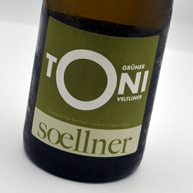 トーニ　グリューナー・ヴェルトリーナー[2021]スールナー白ワイン・オーストリアTONI Gruner VeltlinerWeingut Soellnerのサムネイル