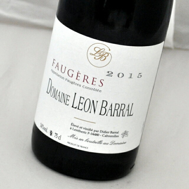 フォジェールジェロボアム(3000ml)赤ワイン・フランス・ラングドックドメーヌ・レオン・バラルFaugeres Jeroboam(3000ml)Domaine Leon Barral