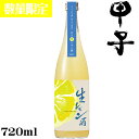 甲子 生レモン酒720ml【千葉県 飯沼本家】 【クール便発送】【数量限定】