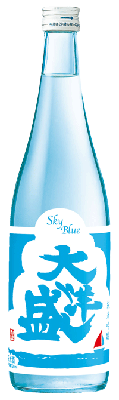 日本酒 数量限定『純米吟醸原酒 大洋盛 スカイブルーラベル 720ml』 日本酒 新潟 酒 還暦祝い お酒 大洋酒造 最高　ギフト お誕生日 プレゼント 父の日 お中元 御中元 御歳暮 村上 sake 鮭