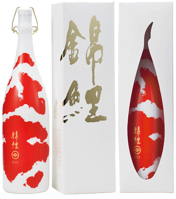 日本酒 新潟 全量純米仕込の酒蔵『今代司 錦鯉 KOI 1800ml 化粧箱入・配送専用箱込』酒 還暦祝い お酒 最高 ギフト お誕生日 プレゼント 父の日 御中元 お中元 御歳暮 お歳暮 御年始 御年賀 今代司酒造 新潟市