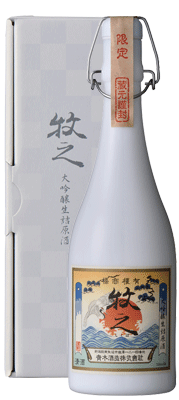 父の日 日本酒 販売店限定 数量限定『鶴齢 牧之 夏 限定大吟醸生詰め原酒720ml化粧箱入り』大吟醸 日本..