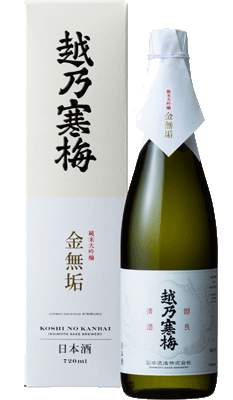 日本酒 ギフト 越乃寒梅正規取扱店 限定酒『越乃寒梅 金無垢 純米大吟醸720ml 化粧箱入』日本酒 新潟 酒 還暦祝い お酒 ギフト 朝日酒造 プレゼント 最高 日本酒 ギフト 日本酒 純米大吟醸 日本酒 お誕生日 プレゼント 父の日 御中元 御歳暮