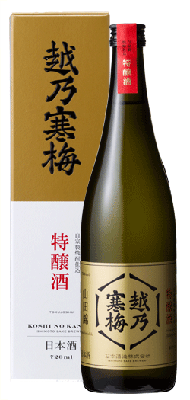 日本酒 越乃寒梅正規取扱店 希少な限定酒！『越乃寒梅 特醸酒 大吟醸720ml 化粧箱入』 大吟醸 新潟 酒 還暦祝い お酒 ギフト 石本酒造 プレゼント 最高　日本酒 ギフト 日本酒 大吟醸 日本酒 お誕生日 プレゼント 父の日 御中元 御歳暮