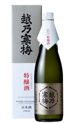 日本酒 越乃寒梅正規取扱店 『越乃寒梅 生もと系酒母柱焼酎仕込 特醸酒 720ml 化粧箱入2024年3月発売』日本酒 新潟 酒 還暦祝い お酒 ギフト 石本酒造 最高 お誕生日 プレゼント 父の日 御中元 御歳暮 新潟市 大江山