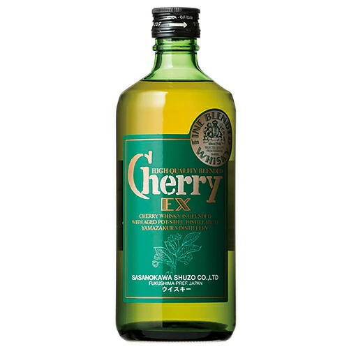 笹の川 チェリーウイスキー EX 500ml箱なし FINE BLENDED CHERRY WHISKY EX 安積野