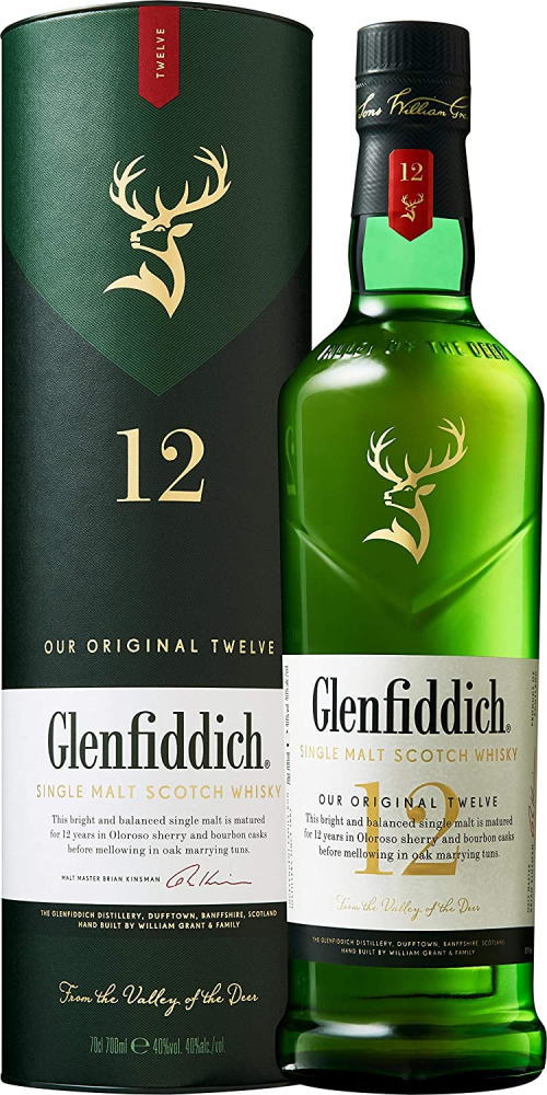 GLENFIDDICH グレンフィディック　12年　40度　700ml【楽ギフ_包装】【楽ギフ_のし】