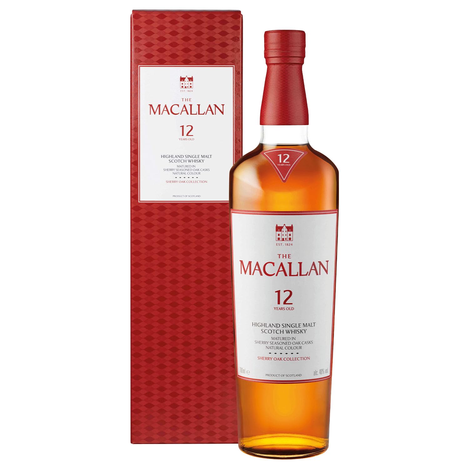 Rakuten - ザ・マッカラン12年【正規品】シェリー樽熟成 40度　700ml【箱入り】