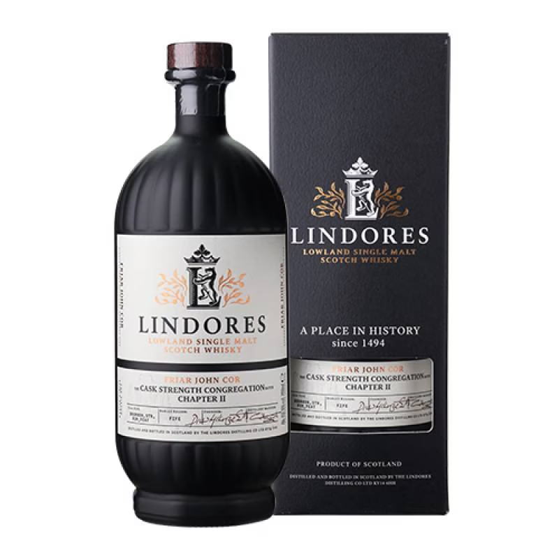 Rakuten - リンドーズ シングルモルトフライアー ジョン・コー チャプター1　60.2度　700mlLindores Single Malt Friar John Cor Chapter 1　The Cask Strength Congregation
