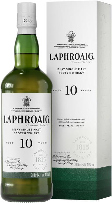 ラフロイグ 10年 並行品 40度 700ml ニューパッケージ 紙箱入りLAPHROAIG 10y.