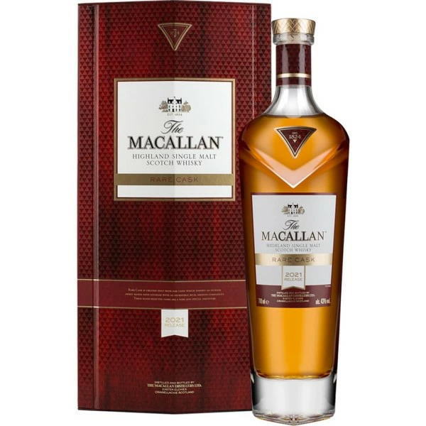 【限定・正規品】ザ・マッカラン レアカスク 700ml瓶 豪華な箱入りthe MACALLAN RARECASK