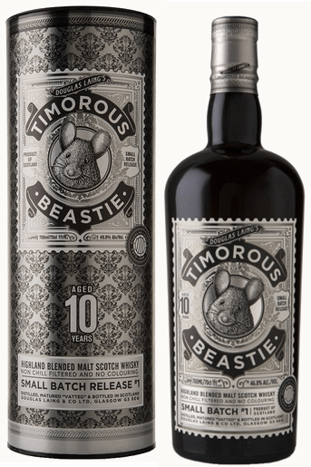 ティモラス ビースティ 10年 スモール バッチ リリース ハイランド 【箱入り】700ml Alc.46.8% Timorous Beastie / Highlands
