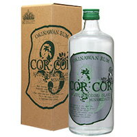 国産ラム！沖縄南大東島　グレイスラムCORCOR AGRICOLE （コルコル アグリコール）緑ラベル 720ml　25度