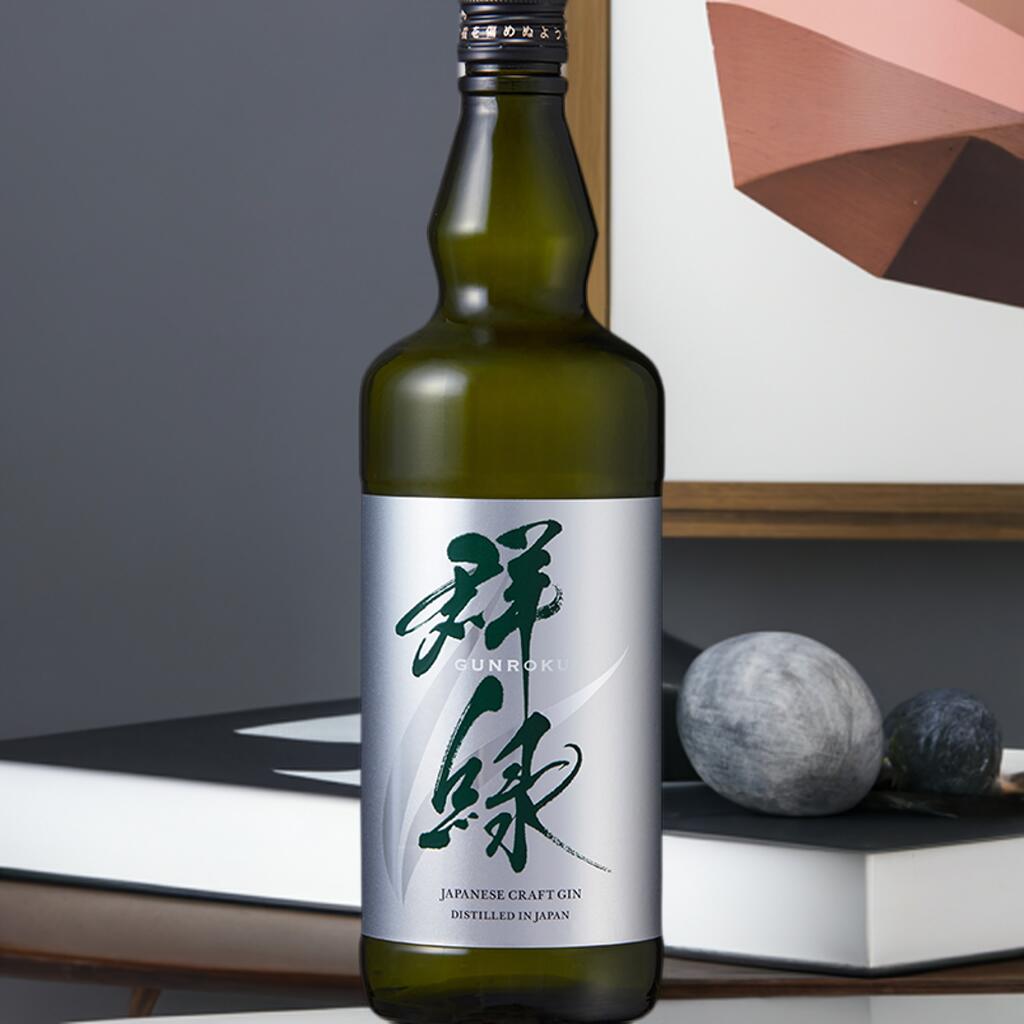 群緑 ぐんろく MCG クラフト ジン 720ml 42度 ジャパニーズ 伯楽星