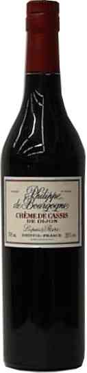 tBbvEhEuS[jEN[EhEJVX 700ml 20%Philippe de Bourgogne CREME DE CASSIS DA DIJON BRISTIL-FRANCE