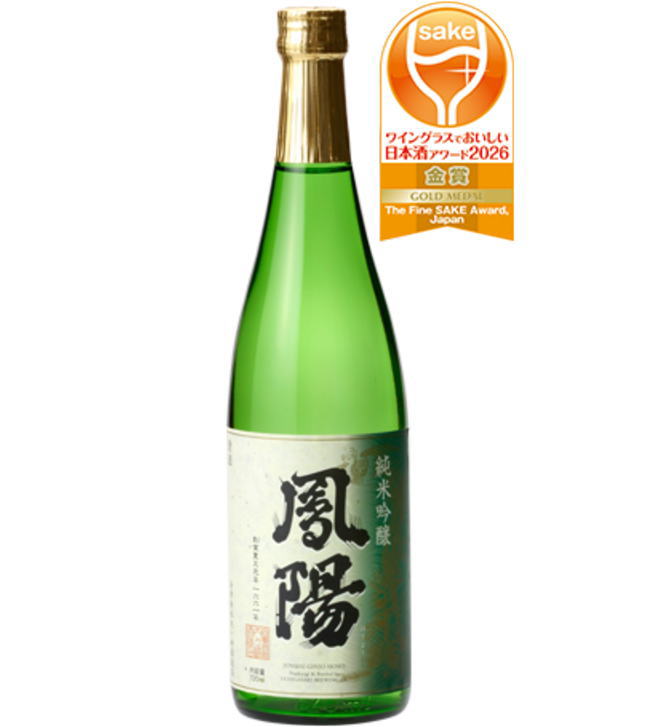 鳳陽　純米吟醸 720ml 宮城県富谷市　※クール便ご指定の場合、ご注文確定後【クール便】代金を当店で追加させていただきます。