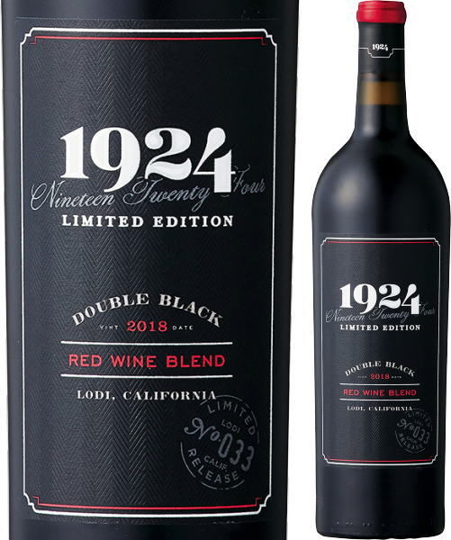 ナーリー・ヘッド 1924 ダブル・ブラック　[最新ヴィンテージでのお届け]　赤　750ml　しっかり重口・フルボディDelicato Family Vineyards　デリカート・ファミリー・ヴィンヤーズ　Gnarly Head 1924 Double Black