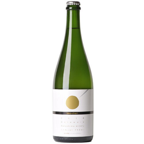 大阪名物カタシモ・ワイナリーたこシャン　750ml（白スパークリングワイン・すっきり旨味のある辛口）