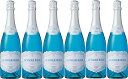 【送料無料(沖縄・北海道一部離島除く)】【6本セット】エルヴェ・ケルランラ・ヴァーグ・ブルー スパークリング 辛口スパークリング 750ml(4)
