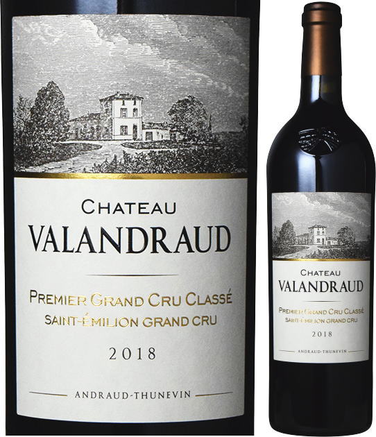 BIGヴィンテージ2018！シャトー・ヴァランドロー［2018］赤ワイン　750ml　Chateau Valandraud