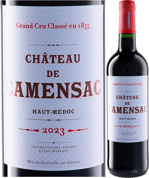 格付シャトーがよもやの破格値！シャトー・ド・カマンサック 2023 赤ワイン 750ml 重口 フルボディChateau de Camensac