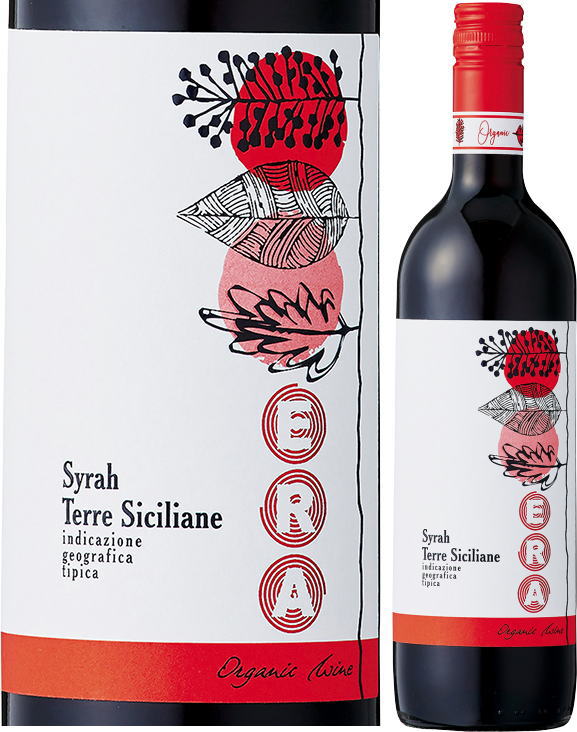 エラ シラー オーガニック カンティーネ・アウローラ 750ml 赤ワイン ミディアムボディ 中重口Cantine Aurora ERA Syrah