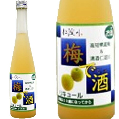 梅で酒（ウメでシュ） 500ml和食や珍味、日本の味覚と相性抜群 プロがお届けする地酒・リキュール。還暦祝いや父の日、開店祝い、パーティー宴会への手土産などにオススメ♪