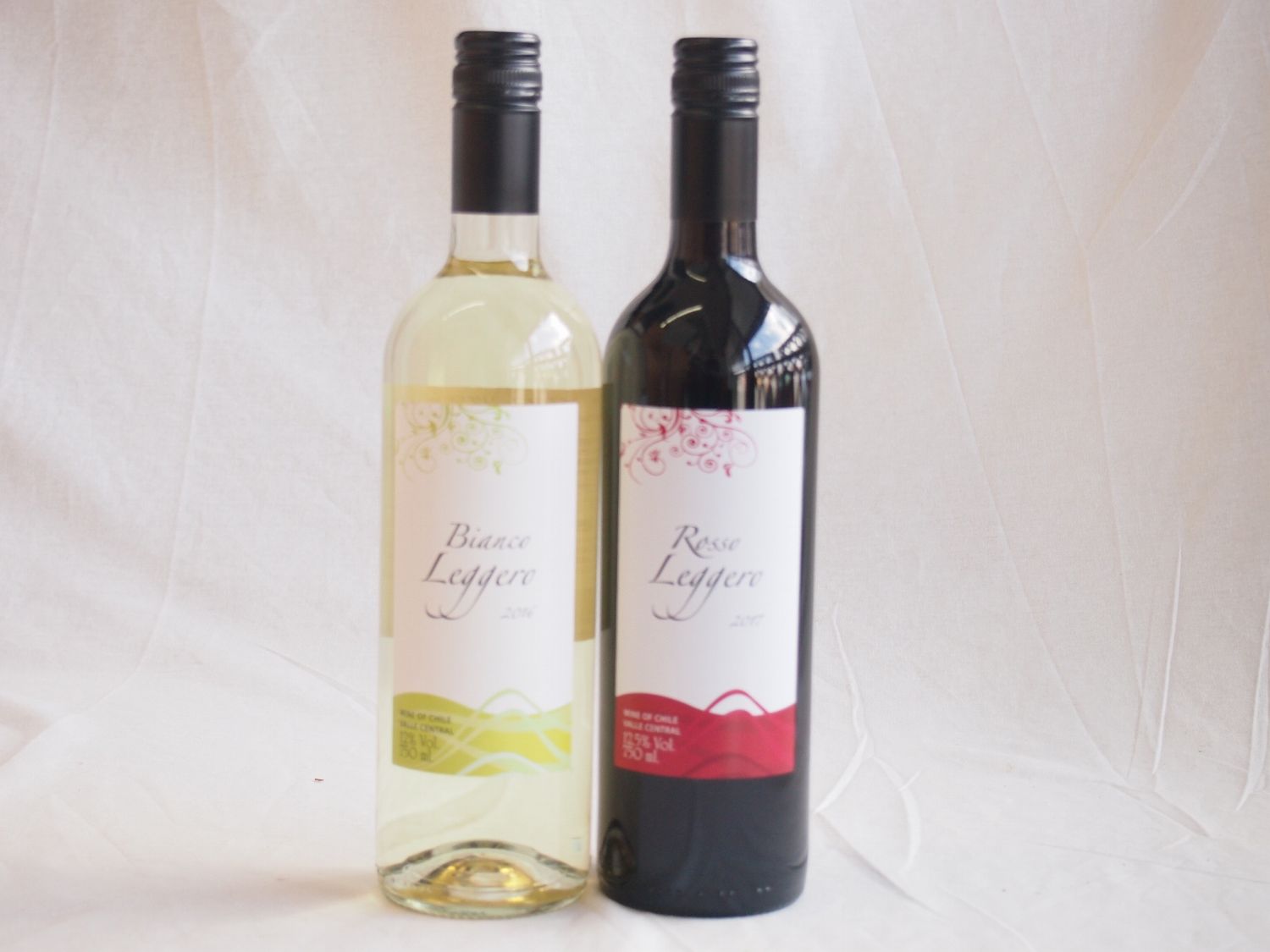 ペアセレクションチリ赤白ワイン2本セット クレマスキ リゲロ・ビアンコ・ロッソ赤白ワイン750ml×2本
