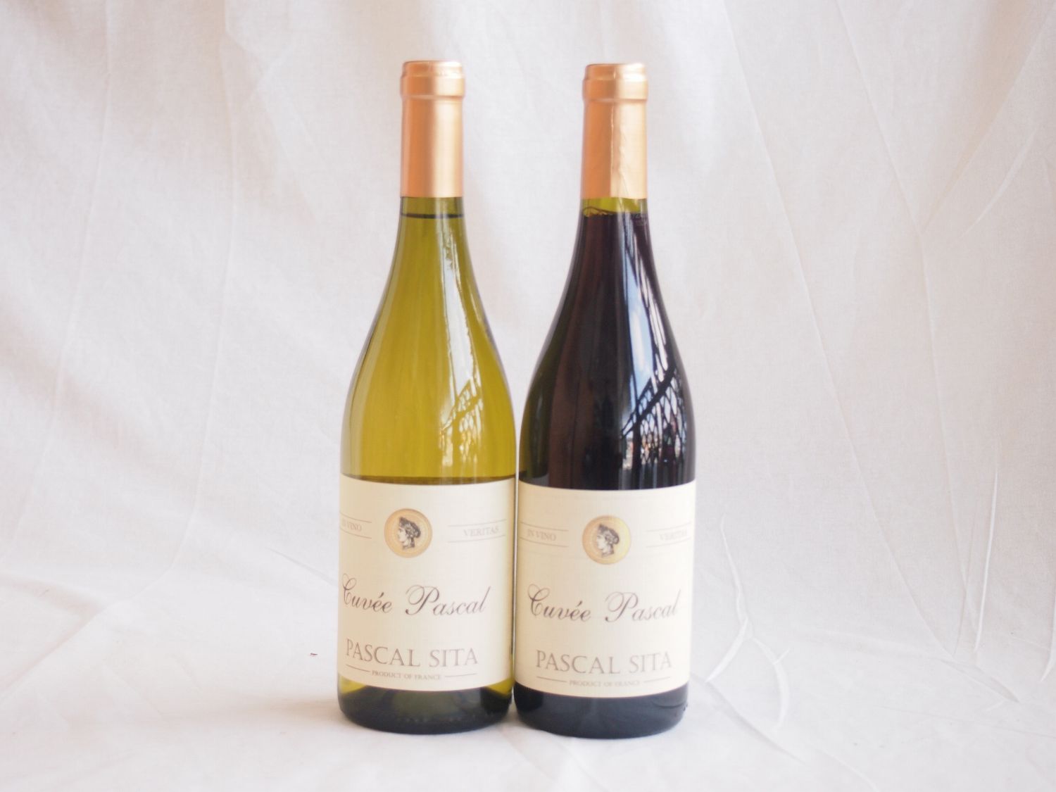 ペアセレクションフランス赤白ワイン2本セット パスカル　シータ　キュヴェブラン・キュヴェルージュ赤白ワイン 750ml×2本