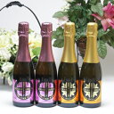 【4本セット】薩摩スパークリング4本セット(ゆずどん2本、梅太夫2本)375ml×4本