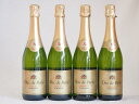 フランススパークリング白ワイン4本セット デュック ド パリ ドミセック(やや甘口) 750ml×4本