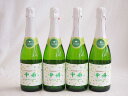 4本セット 山梨県産勝沼仕込みの甲州スパークリング白ワイン 720ml×4本