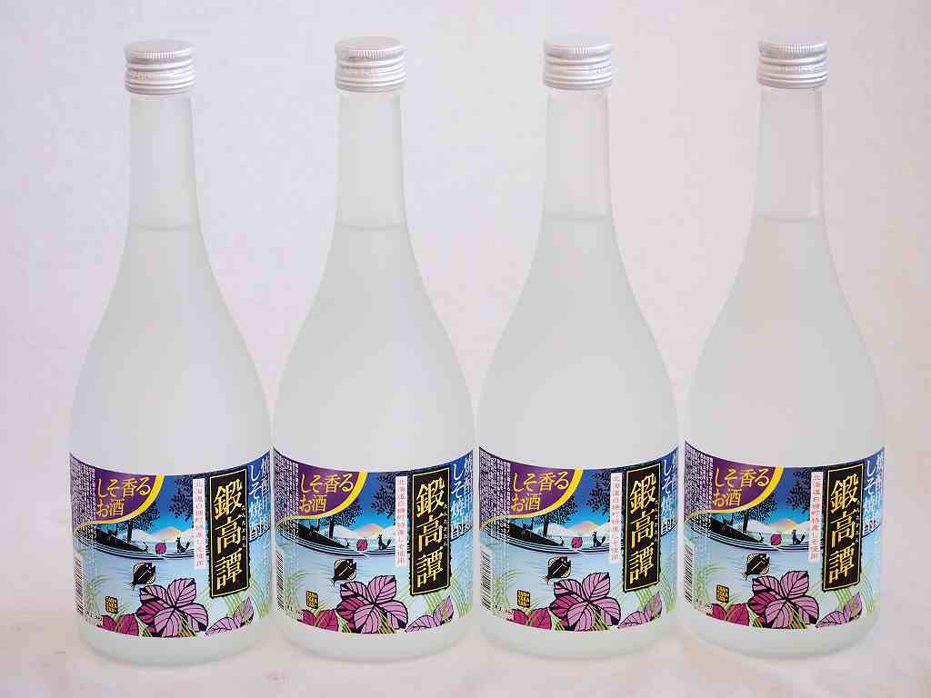 4本セット しそ焼酎 鍛高譚(たんたかたん) 20度 720ml×4本