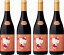 販売開始 4本セット ハローキティー ボージョレ・ヴィラージュ・ヌーヴォー赤ワイン×4本 750ml(ボジョレヌーボ)盛田甲州ワイナリー