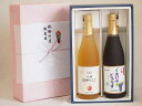 春の贈り物ギフト感謝贈り物ボックス ワイン蔵のジュース2本セット(信州りんご果汁100 有機コンコードぶどう果汁100％) 710ml×2本