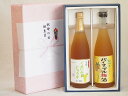 春の贈り物ギフト感謝贈り物ボックス 果汁100％ジュースと果物梅酒2本セット(有機ナイアガラぶどう果汁100％ 沖縄県産パイナップル梅酒) 710ml×1本 720ml×1本