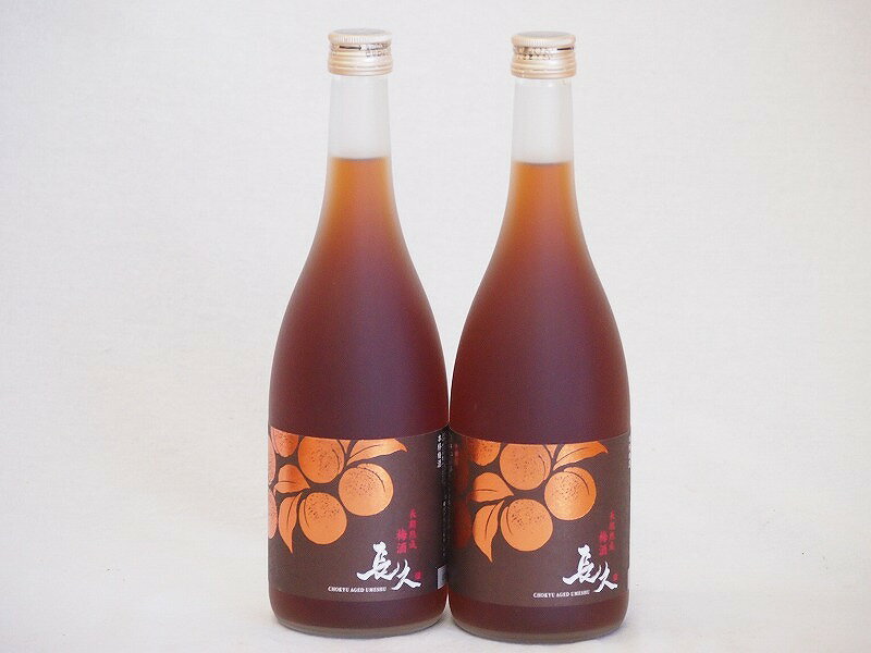 7年以上熟成梅酒2本セット(南高梅使用長期熟成梅酒 長久) 720ml×2本