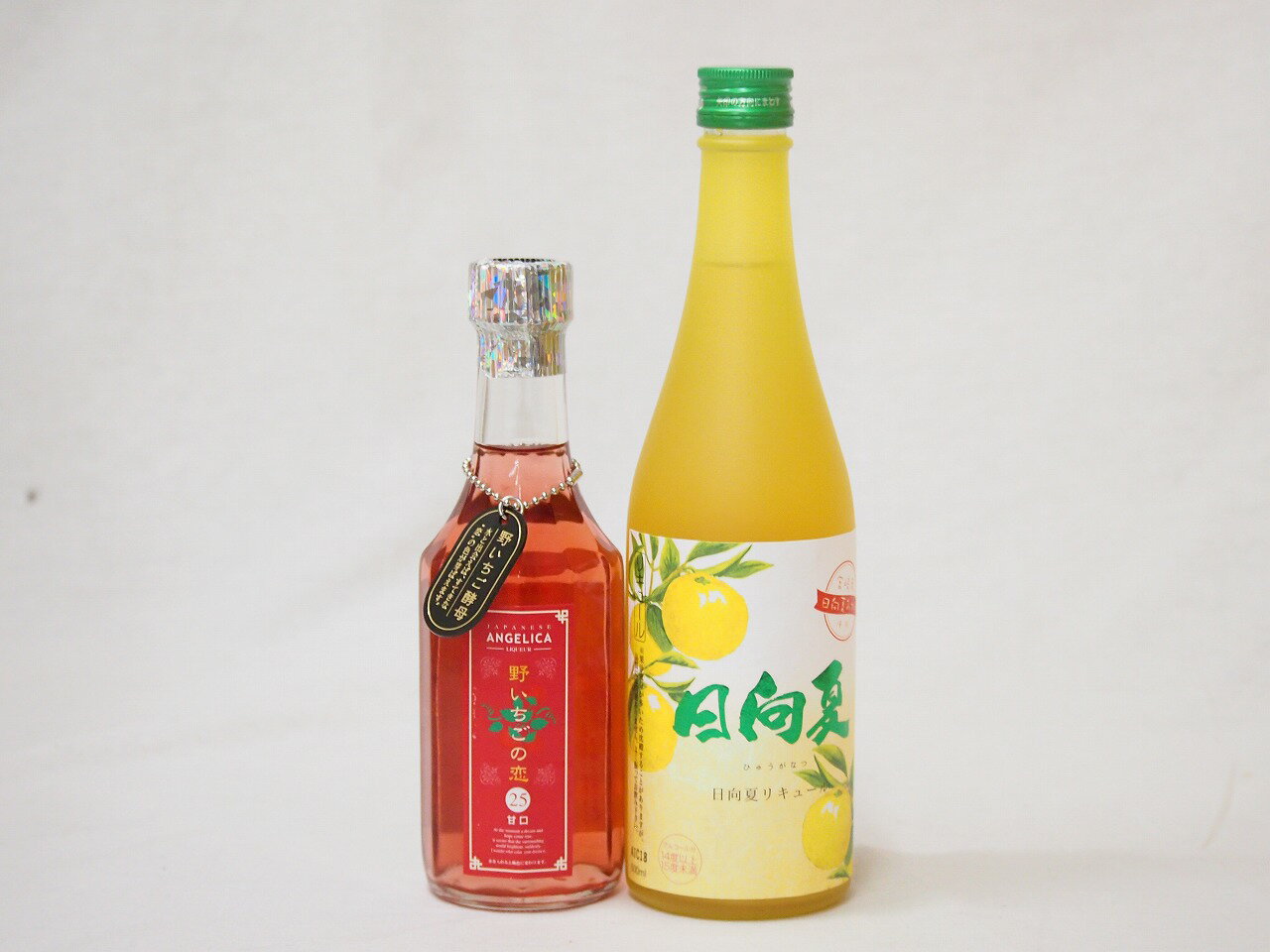 セール!フルーツなお酒福袋セット(日向夏リキュール500ml、野いちごの恋300ml)×2本