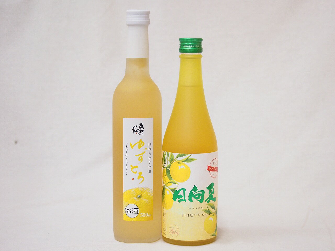 セール!フルーツなお酒福袋セット(日向夏リキュール、ゆずとろ)500ml×2本