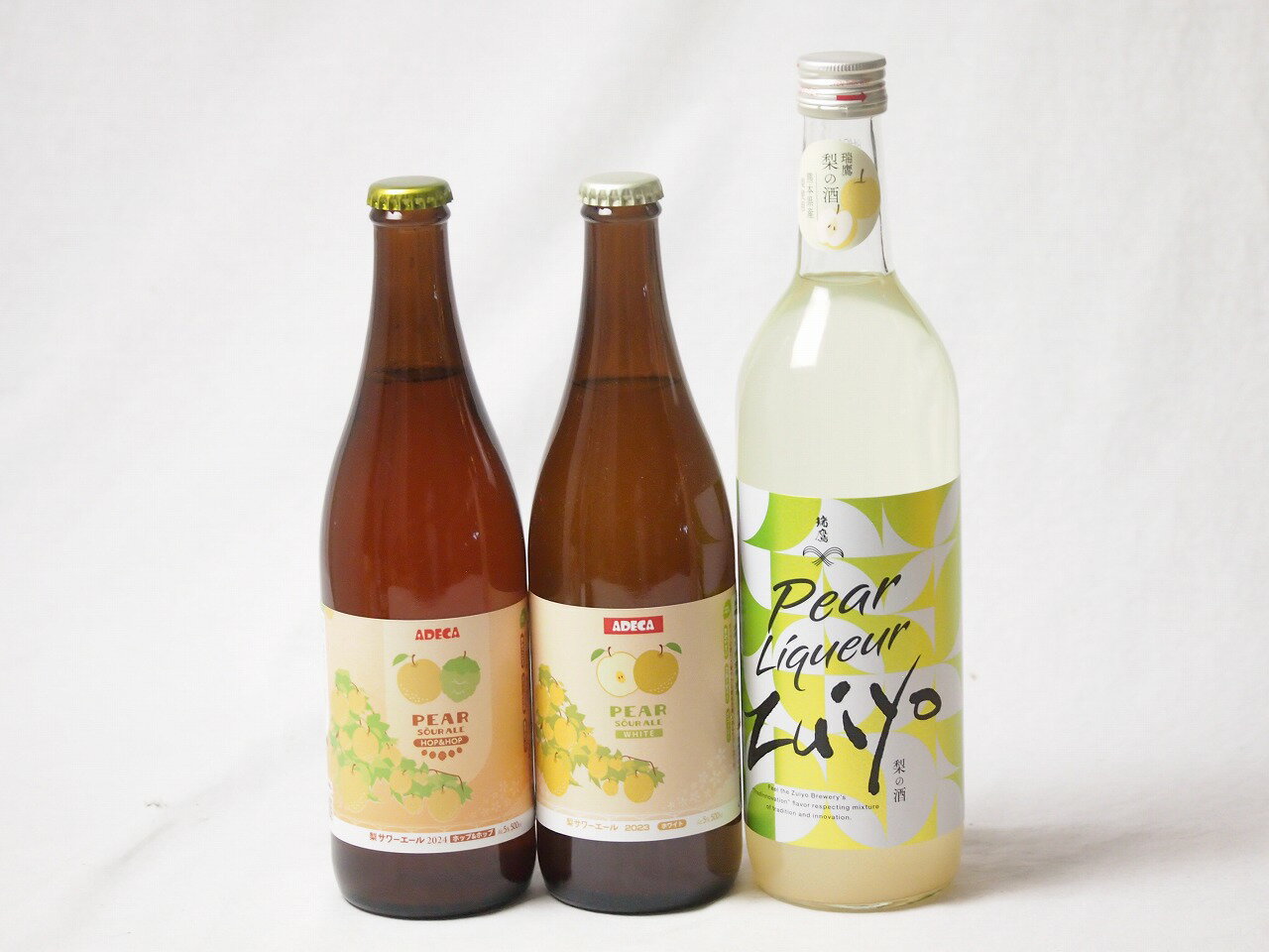 梨の果汁感たっぷり3本セット(アデカ 梨サワーエールホップ＆ホップ5度(千葉県) アデカ 梨サワーエール..