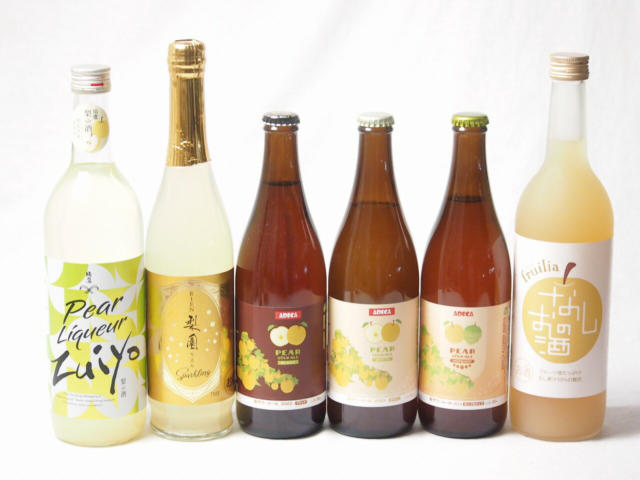 梨の果汁感たっぷり6本セット(アデカ 梨サワーエールホップ＆ホップ5度(千葉県) アデカ 梨サワーエール..