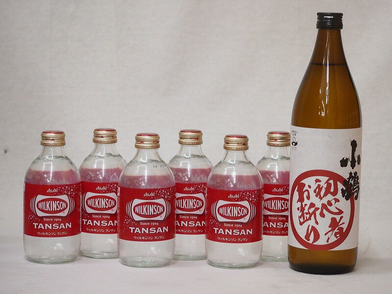 家のみ本格酎ハイ7本セット(ウイルキンソンタンサン 炭酸水瓶 芋焼酎 初心者お断り(鹿児島県)) 500ml×6本 720ml×1本