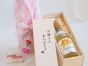 【最大2000円オフクーポン27日1:59迄】母の日 お母さんありがとう木箱セット 北海道産葡萄使用完熟ナイアガラ白ワイン甘口 (北海道) 720ml 母の日カードとカーネイション付