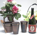 【最大2000円オフクーポン11日1:59迄】豪華酒器セット陶芸作家 安藤嘉規作(本格芋焼酎 夢のひととき720ml)