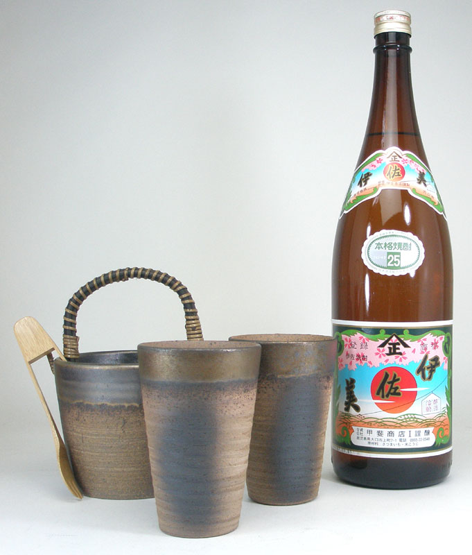 伊佐美 豪華酒器セット 陶芸作家　安藤嘉規作　（伊佐美1800ml）