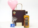 お誕生日 風船セットウイスキーセット(ニッカブラック クリアー37°700ml)メッセージカード ハート風船 ミニチョコ付き