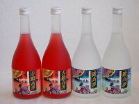 楽しむ鍛高譚4本セット(しそ焼酎鍛高譚20% 赤鍛高譚20%) 720ml×4本