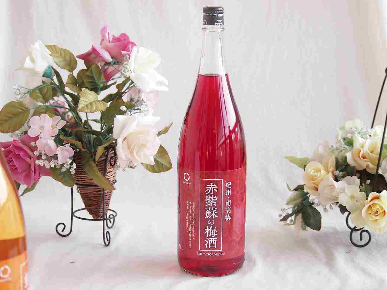 6本セット 中野BC　紀州「赤い梅酒」　 1800ml×6本